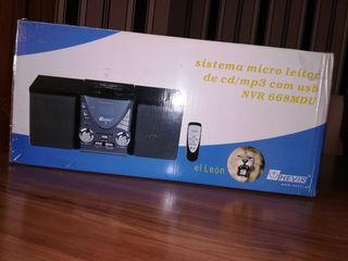sistema micro reproductor de CD. mp3 con usb nvr66