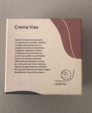 Crema viso bava di lumaca