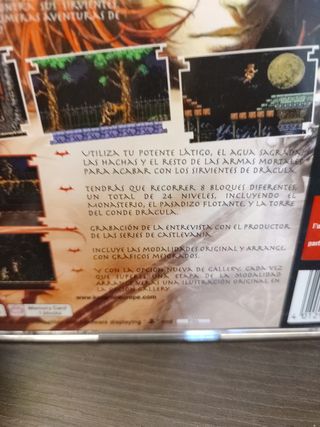 A game Castlevania Chronicles - PlayStation | PAL | PS1