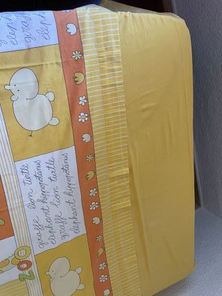 2 juegos de Sábanas infantiles 90 cm (3 piezas)