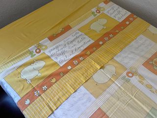 2 juegos de Sábanas infantiles 90 cm (3 piezas)