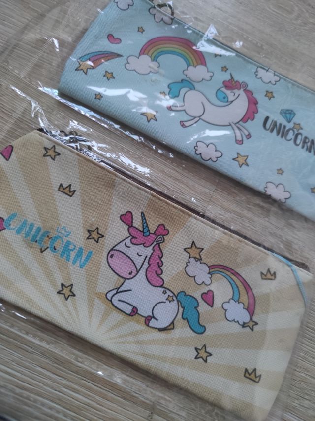 Estuches niños de unicornio
