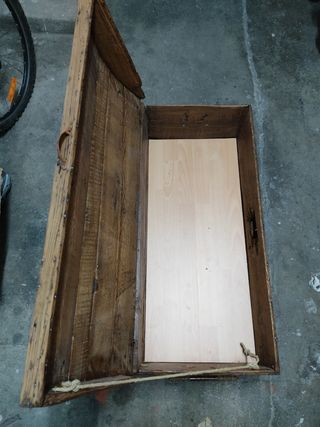 BAÚL ANTIGUO RESTAURADO