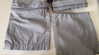 Pantalone Bambino accorciabile con zip 3 anni