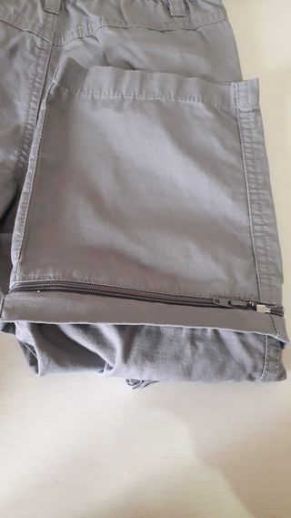 Pantalone Bambino accorciabile con zip 3 anni
