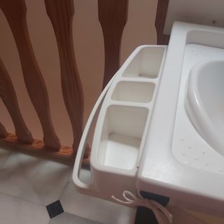 Bañera con cambiador