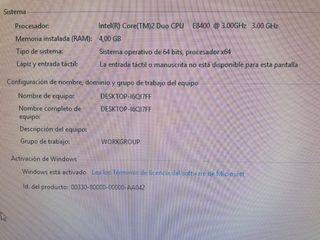 Ordenador de sobremesa