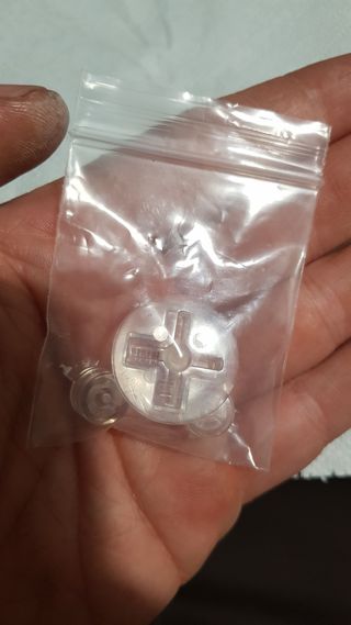 Botones transparentes Game Boy DMG