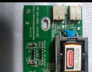 Placa inverter televisión