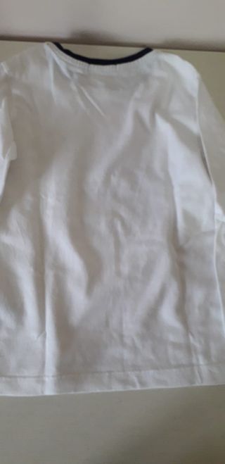 maglia bianca bambino 5 anni