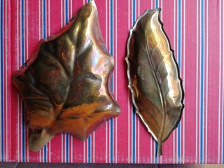 coppia di foglie ornamentali