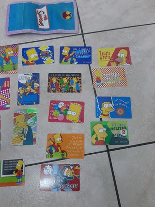 lotto carte simpson