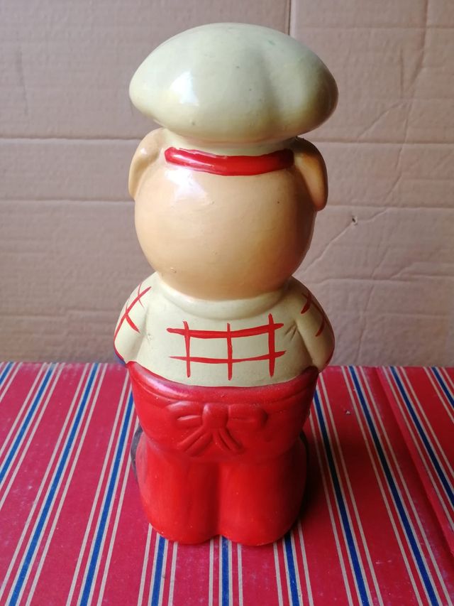 grazioso porta posate a forma di maialino