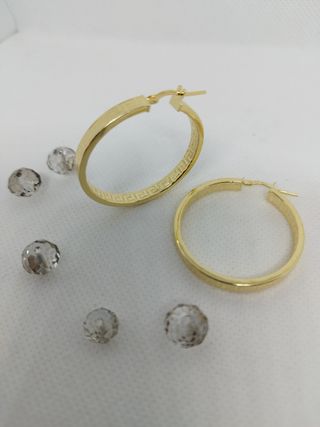 Aro 30 mm Greca Chapado