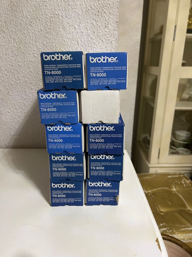10x Toner Cartridge Brother TN-8000