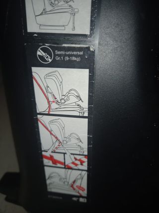 Silla de coche Kangur Fix Casual Play Grupo 1-2