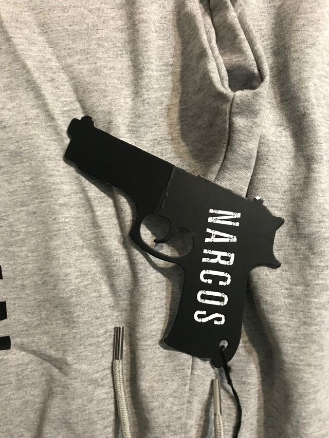 Pantalone tuta Narcos di colore grigio taglia L