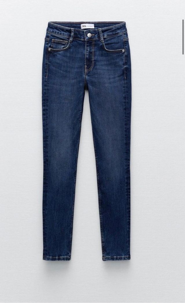 Pantalon Tejano Zara - Jeans Mid Rise sculpt