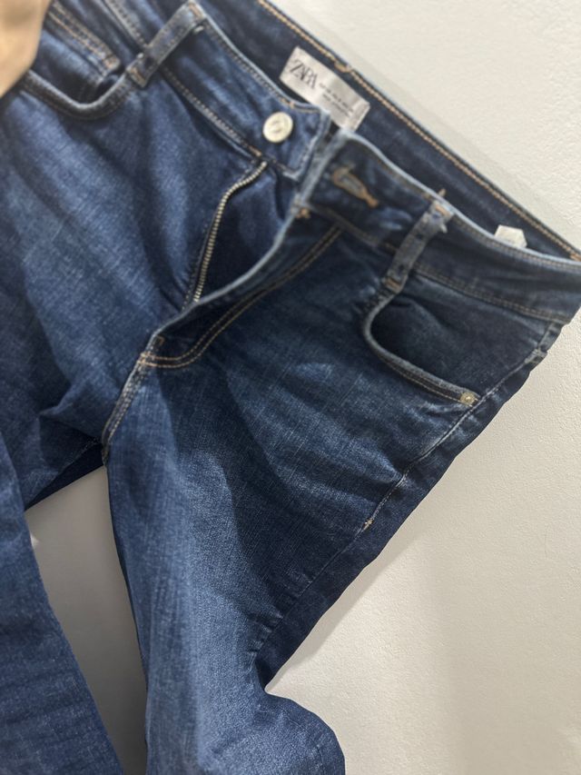 Pantalon Tejano Zara - Jeans Mid Rise sculpt