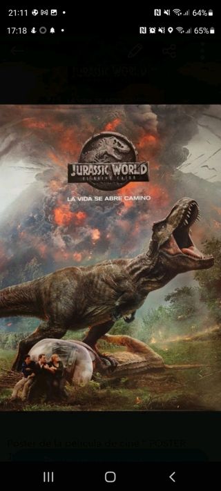 PÓSTER JURASSIC WORLD