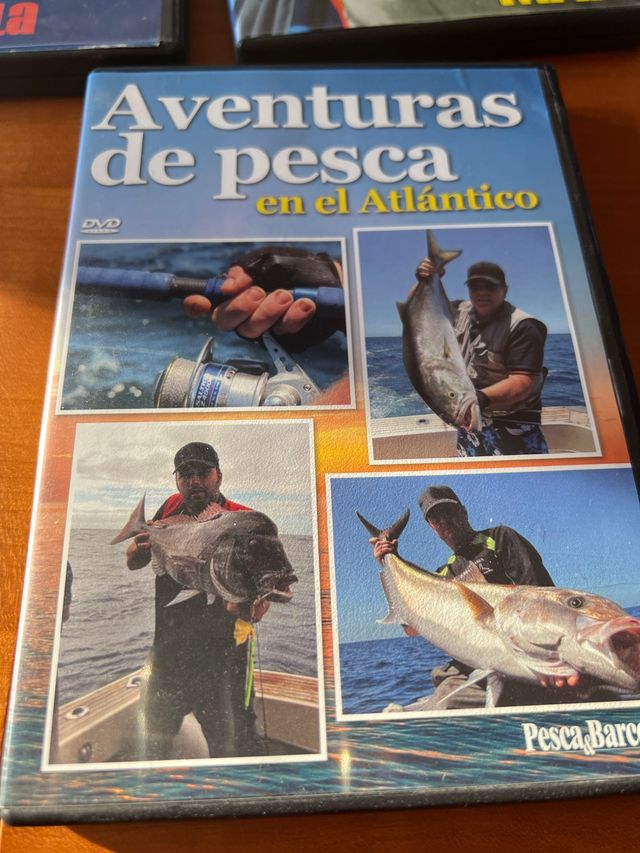 Lote 5 DVD pesca en el mar