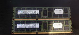 Memorias RAM Samsung 8Gb 2x4gb ECC
