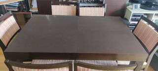 Mesa extensible y 6 sillas buenísima calidad