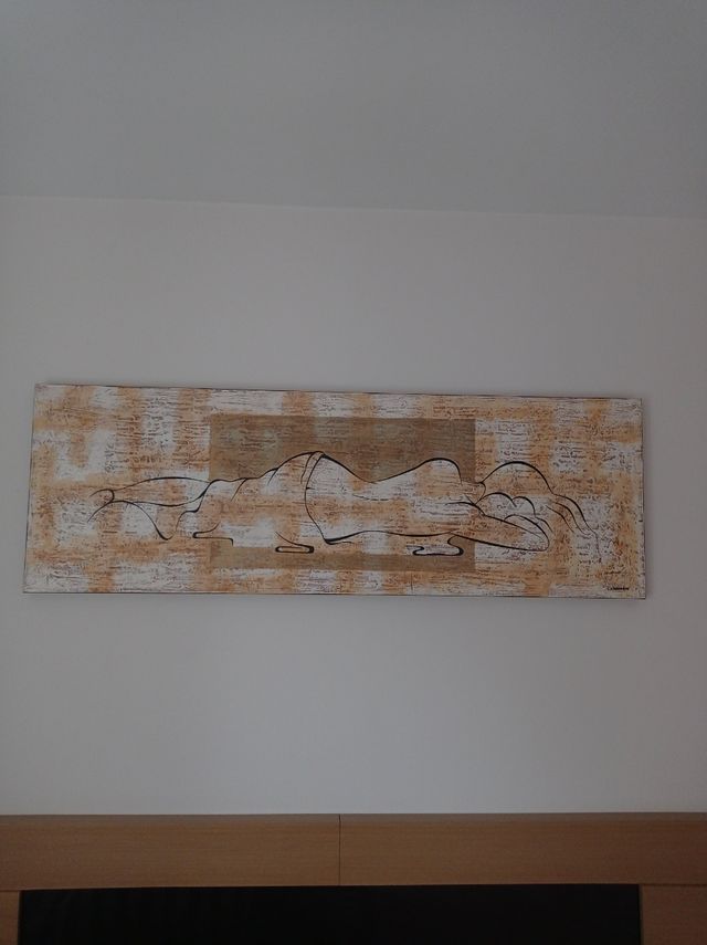 Cuadro silueta mujer