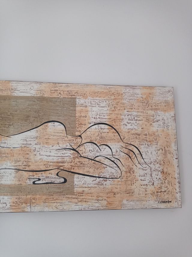 Cuadro silueta mujer