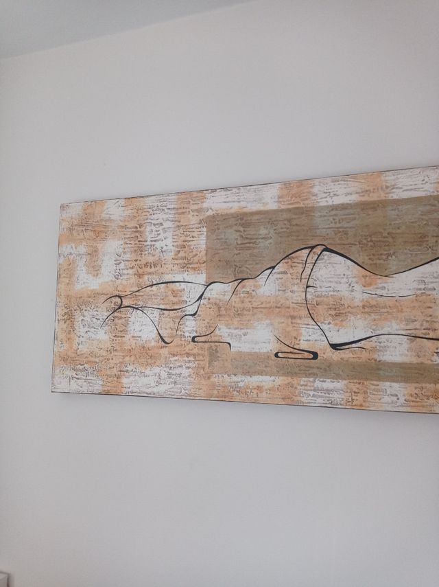 Cuadro silueta mujer