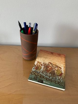 Portalápices cerámica