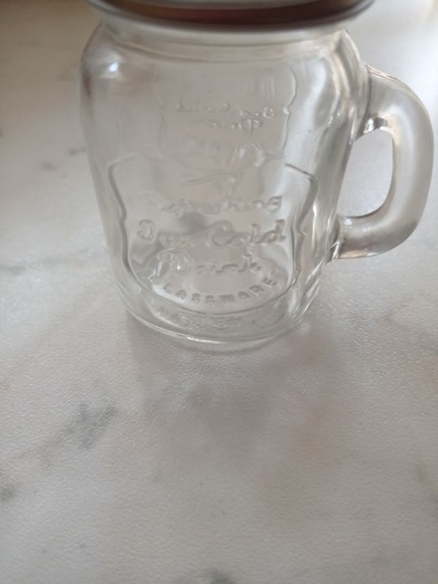 barattolo vetro con manico e tappo