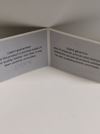 Maletín Piel LLADRO Nuevo