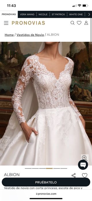 Vestido de novia 