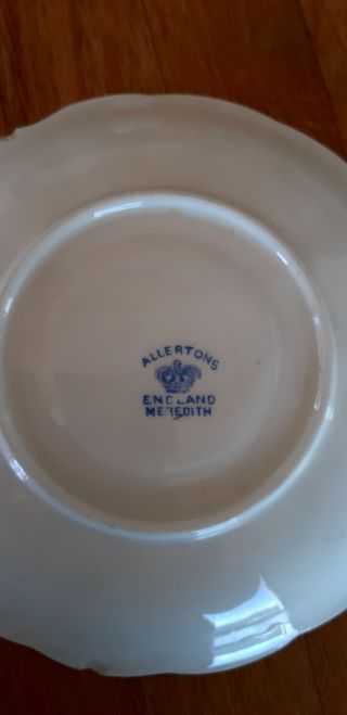 taza de te porcela inglesa. trio de te antiguo