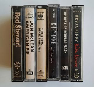 Cassettes Rock,Pop,Folk,Soul,Latín..