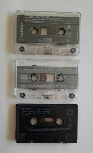Cassettes Rock,Pop,Folk,Soul,Latín..