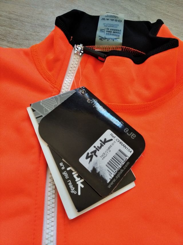 Chaqueta ciclismo Spiuk. Talla M. Nueva a estrenar