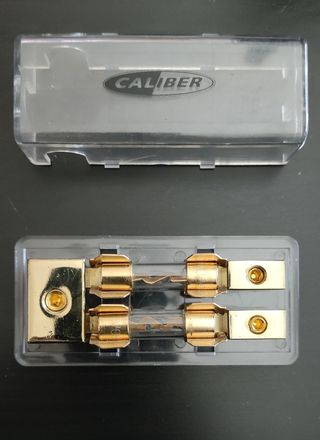 Caja Portafusibles doble audio