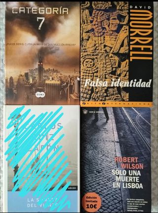 Pack, lote de 3 libros