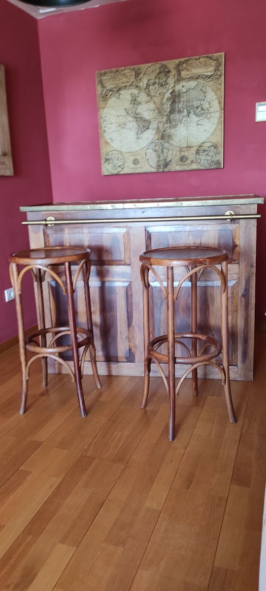 Mueble bar madera palisandro de la india