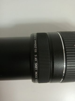 objetivo canon 55-250 NUEVO