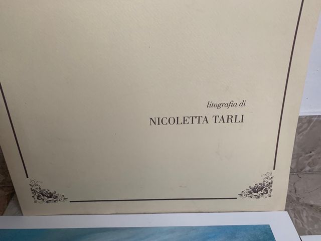 3 litografie Nicoletta Tarli