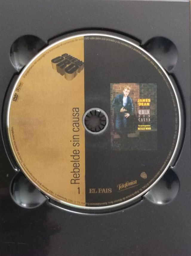 DVD LIBRO "REBELDE SIN CAUSA"