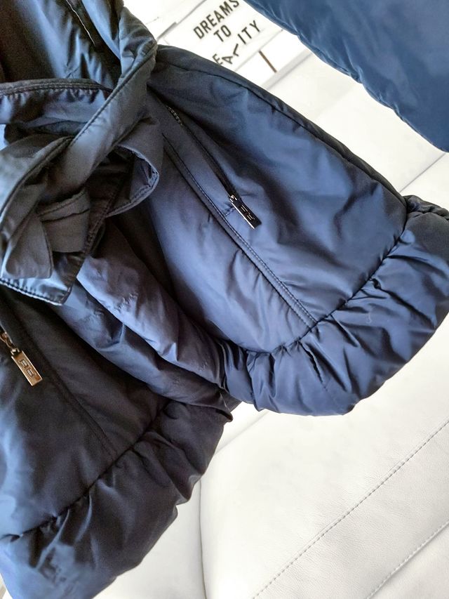 Piumino artigli taglio romantico cappotto giacca