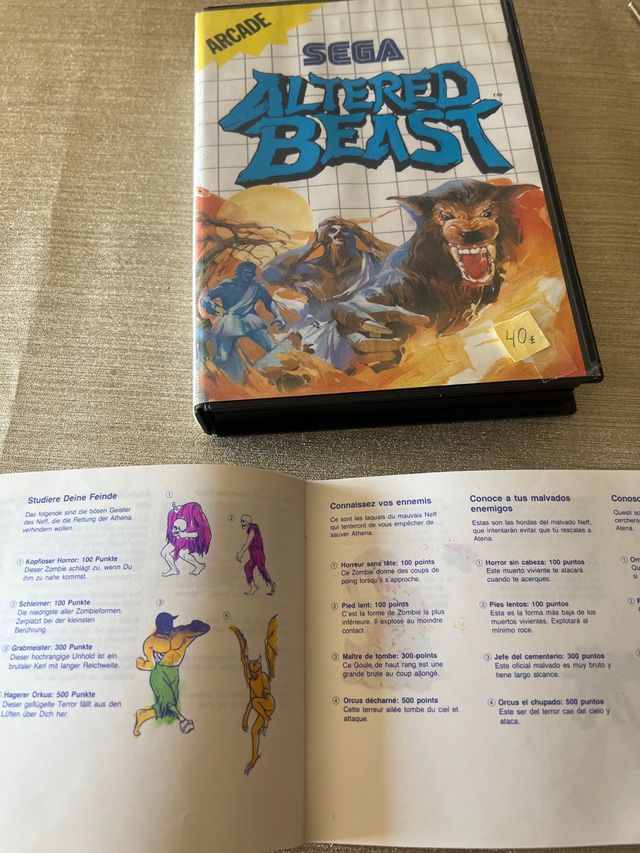 Sega, juego Altered Beast