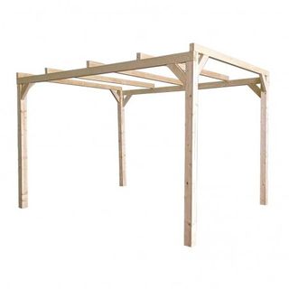 PERGOLA MADERA LAMINADA 3X3