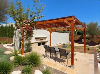 PERGOLA MADERA LAMINADA 3X3