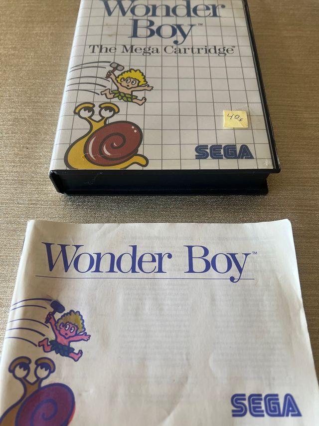 Sega, juego Wonder Boy y Alex kidd