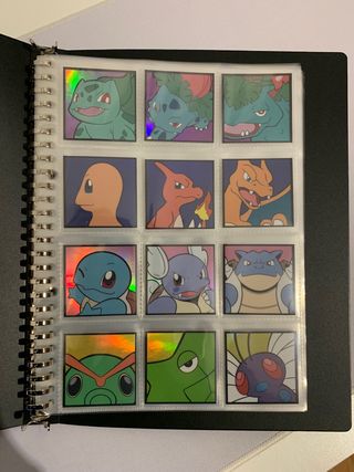 Pokemon Set de Pegatinas (set de 3 o de 12)